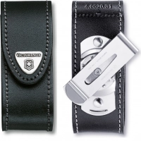 Чехол для ножа Victorinox Leather Belt Pouch, черный, кожа купить в Чебоксарах