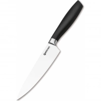 Кухонный нож шефа Bker Core Professional Chef’s Knife, 160 мм, сталь X50CrMoV15, рукоять пластик купить в Чебоксарах