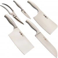 Набор кухонных ножей на подставке HuoHou 6-Piece Stainless Steel Kitchen Knife Set купить в Чебоксарах