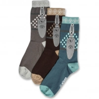 Носки Boker 09BO199 Socks Set Large 3 пары, р.39-42 купить в Чебоксарах