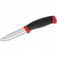 Нож с фиксированным лезвием Morakniv Companion F Rescue, сталь Sandvik 12С27, рукоять резина/пластик купить в Чебоксарах