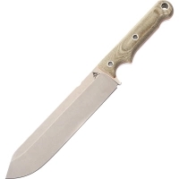 Нож White River FIRECRAFT 7 StoneWash, сталь CPM S35VN, рукоять серо-зеленая микарта, чехол Kydex купить в Чебоксарах