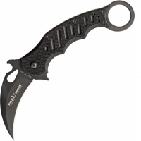 Складной нож Fox Karambit, сталь N690, рукоять стеклотекстолит G-10, чёрный купить в Чебоксарах