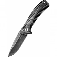 Складной нож Starter KERSHAW 1301BW, сталь 4Cr14 с покрытием BlackWash™, рукоять нержавеющая сталь купить в Чебоксарах