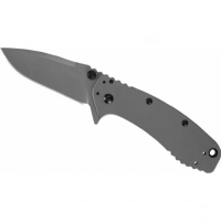 Складной полуавтоматический нож Kershaw Cryo K1555TI, сталь 8Cr13MOV, рукоять сталь купить в Чебоксарах