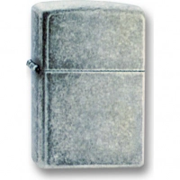 Зажигалка ZIPPO Antique Silver Plate, латунь с покрытием ™Plate, серебристый, матовая, 36х12×56 мм купить в Чебоксарах