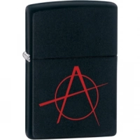 Зажигалка ZIPPO Classic А с покрытием Black Matte, латунь/сталь, чёрная, матовая, 36x12x56 мм купить в Чебоксарах